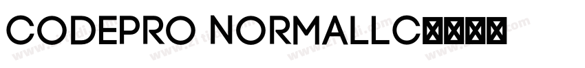 CodePro NormalLC字体转换